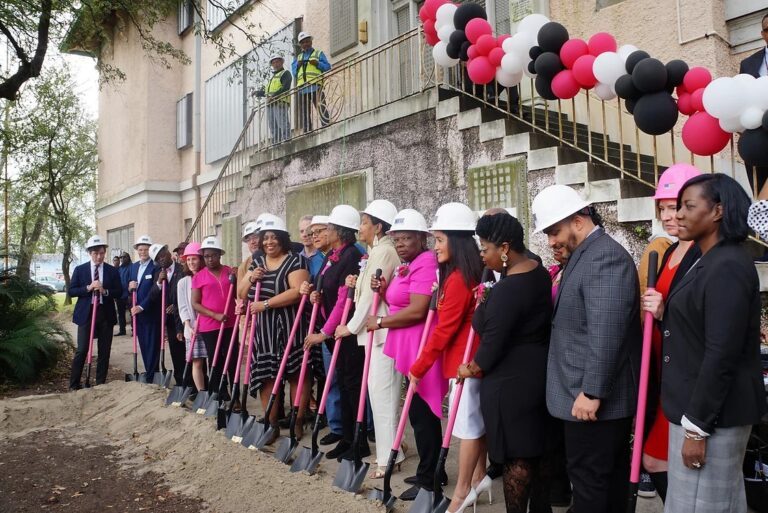 Ground breaking of the TEP Center